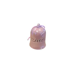 LAMPION DZWONECZEK CERAMICZNY LED ŚWIĄTECZNY ZUZANNA