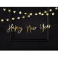 Baner Happy New Year Złoty 66Cm Baner Happy New Year Złoty 66Cm