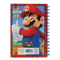KOŁONOTATNIK W LINIE 160 KARTEK A5 SUPER MARIO