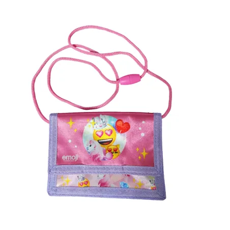Portfelik Torebka Na Rzep Różowa Emoji Portfelik Torebka Na Rzep Różowa Emoji