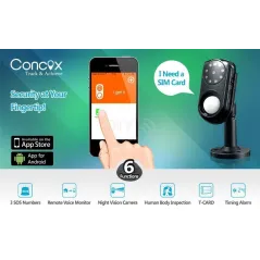 DOMOWY ALARM Z WIDEOREJESTRACJĄ LARK MG01 HOME SECURITY