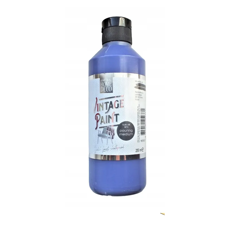 WODNA FARBA KREDOWA VINTAGE HOME DECO PAINT DEEP BLUE 250 ML
