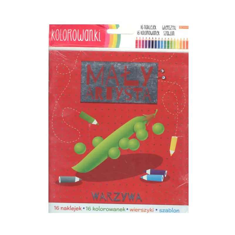 MAŁY ARTYSTA KOLOROWANKI 