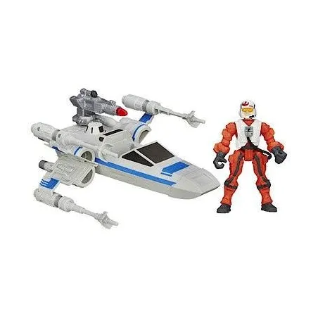 Myśliwiec Resistance X-Wing & Resistance Pilot Star Wars Hero Mashers 4+