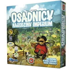 OSADNICY NARODZINY IMPERIUM GRA PLANSZOWA 10+