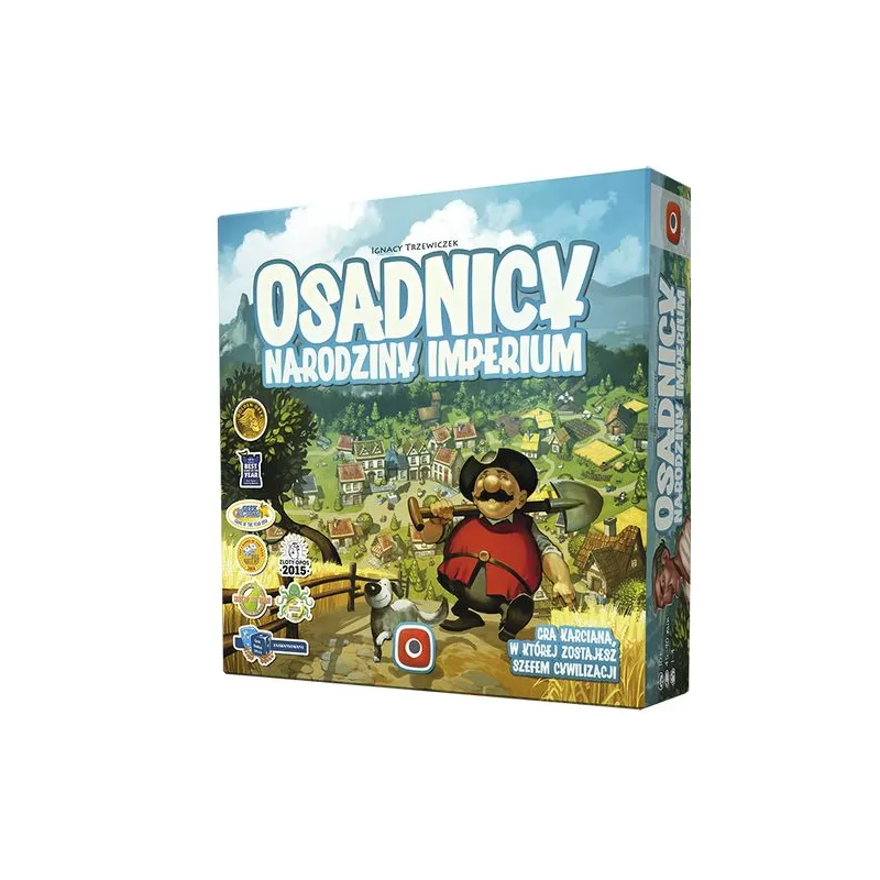 OSADNICY NARODZINY IMPERIUM GRA PLANSZOWA 10+