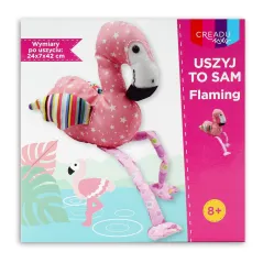 FLAMING ZESTAW KREATYWNY DO SZYCIA 8+