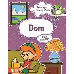 DOM KOLORUJĘ Z SÓWKĄ ZUZIĄ 1+ - Zielona Sowa