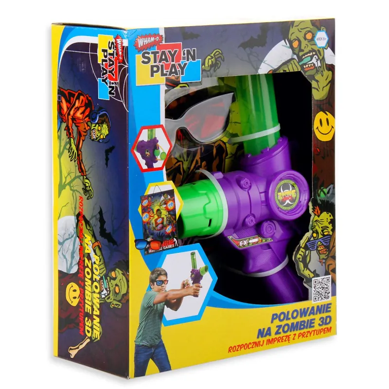 POLOWANIE NA ZOMBIE 3D GRA ZRĘCZNOŚCIOWA 8+ - Wham-O