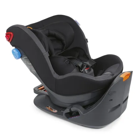 FOTELIK SAMOCHODOWY 0-18 KG CHICCO 2EASY JET BLACK 0+ II GATUNEK