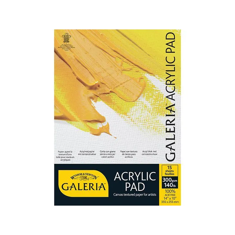 BLOK DO TECHNIK AKRYLOWYCH A3 WINSOR & NEWTON - Winsor & Newton