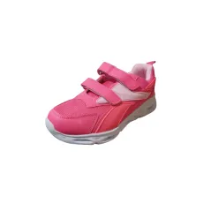 Buty Sportowe Zapinane Na Rzep Ze Świecącą Podeszwą Różowe Rozmiar 27