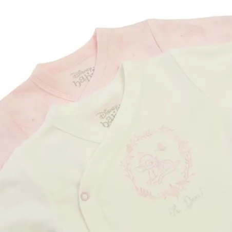 Bawełniane Body Dziewczęce Z Długim Rękawem 2 Sztuki Disney Bambi 74Cm Cool Club