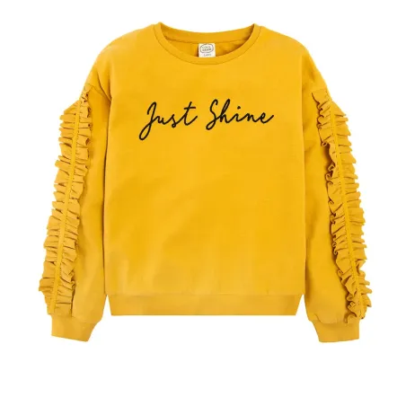 BLUZA DZIEWCZĘCA ŻÓŁTA JUST SHINE 164CM COOL CLUB