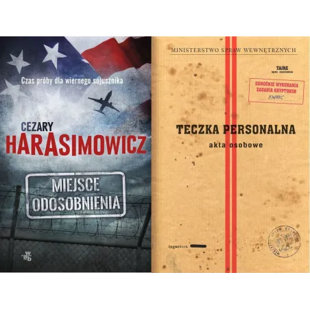 PAKIET MIEJSCE ODOSOBNIENIA / AKTA OSOBOWE Harasimowicz Cezary - WAB