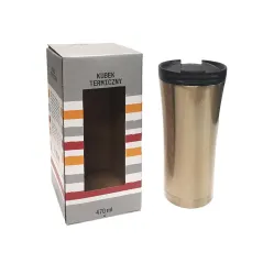 KUBEK TERMICZNY MIEDŹIANY 470 ML