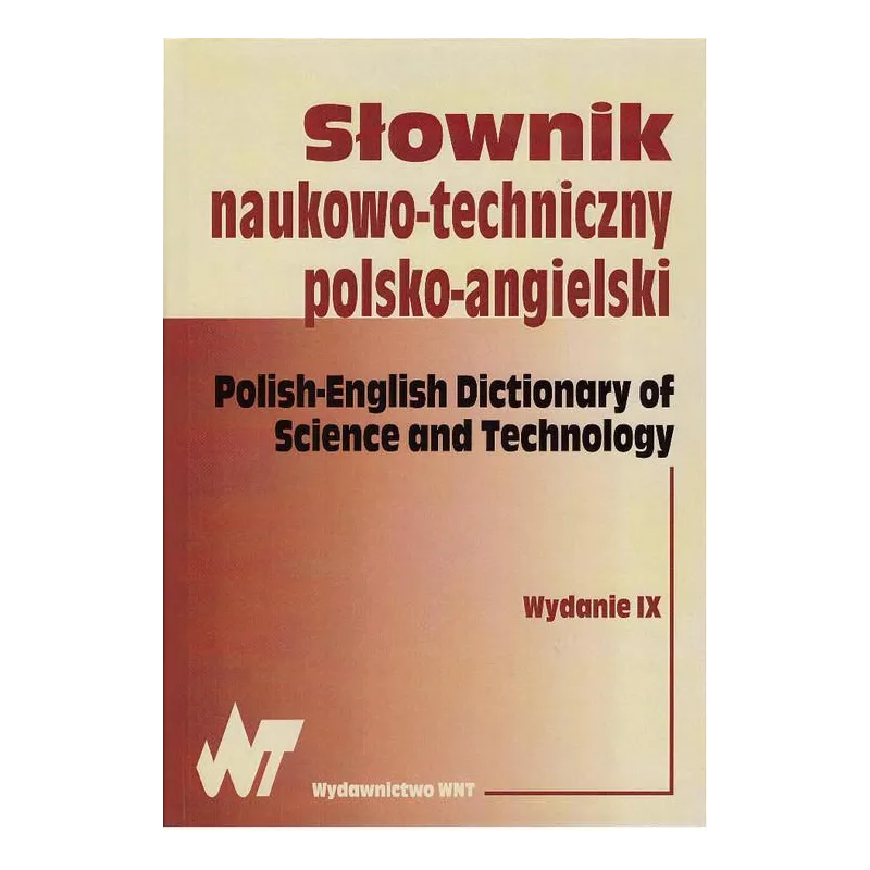 Słownik naukowotechniczny polskoangielski