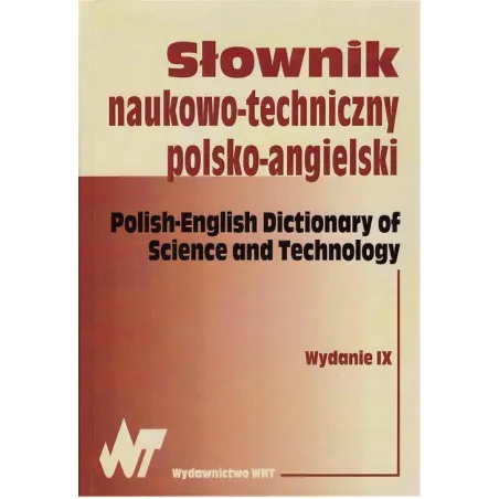 Słownik naukowotechniczny polskoangielski