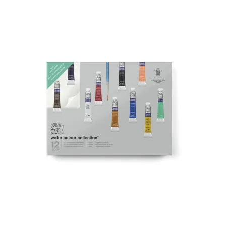 ZESTAW FARB AKWARELOWYCH 10 KOLORÓW + BLOK WINSOR&NEWTON