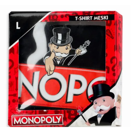 Monopoly Oryginalny T-Shirt Męski Rozmiar L