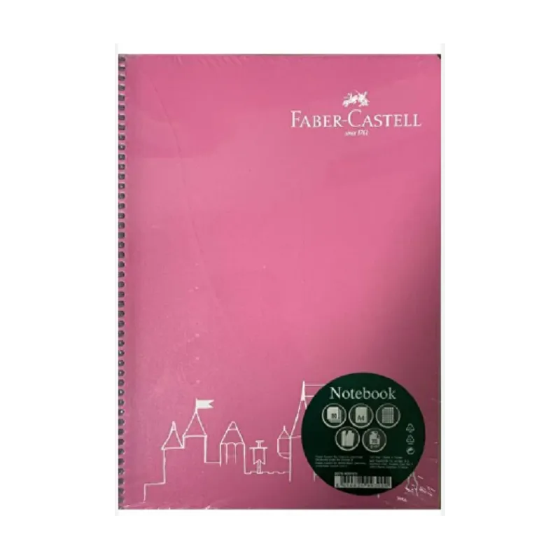 KOŁOZESZYT W KRATKĘ 60 KARTEK A4 FABER-CASTELL
