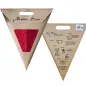 Lampion Gwiazda Duża Czerwona 60 Cm