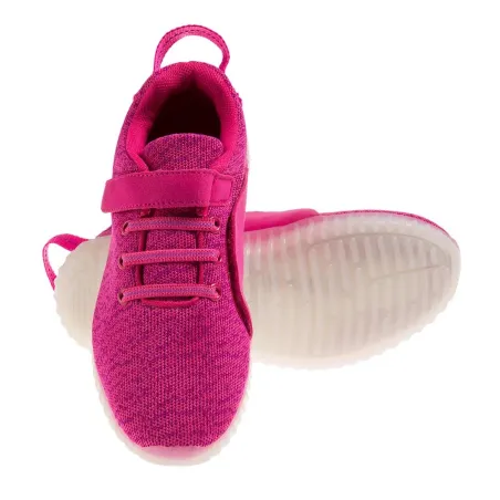 Sportowe Buty Dziewczęce Różowo-Fioletowe Z Podeszwą Led Rozmiar 28 Cool Club Ii Gatunek
