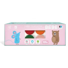 FARBY PLAKATOWE BB KIDS PASTEL 12 KOLORÓW 20 ML