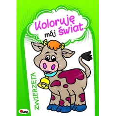 ZWIERZĘTA KOLORUJĘ MÓJ ŚWIAT Małgorzata Kozera, Piotr Szałek - AWM