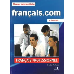 Francais.com Niveau intermediaire Podręcznik  DVD  guide communication  Penfornis Jean-Luc