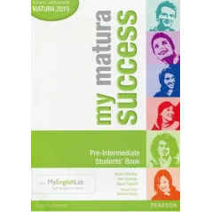 My matura Success PreIntermediate Students Book plus MyEnglishLab  kod dostępu w środku