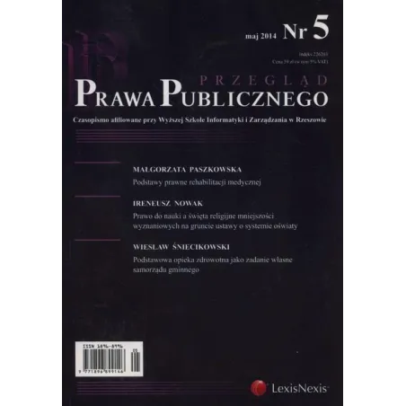 Przegląd Prawa Publicznego 5/2014