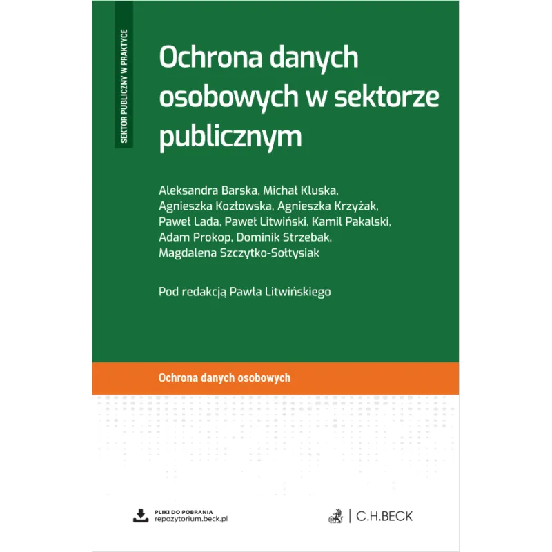OCHRONA DANYCH OSOBOWYCH W SEKTORZE PUBLICZNYM Paweł Litwiński