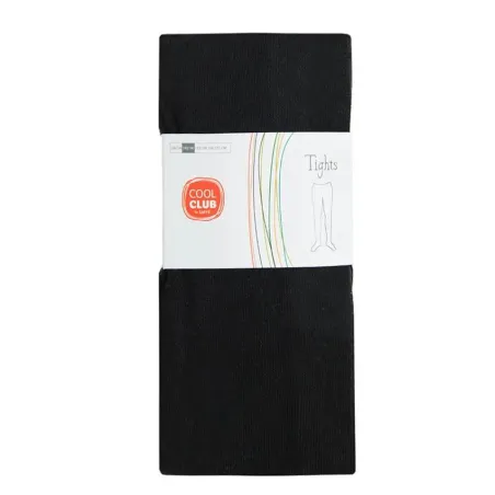 CZARNE RAJSTOPY DZIEWCZĘCE LYCRA 128/134 CM COOL CLUB