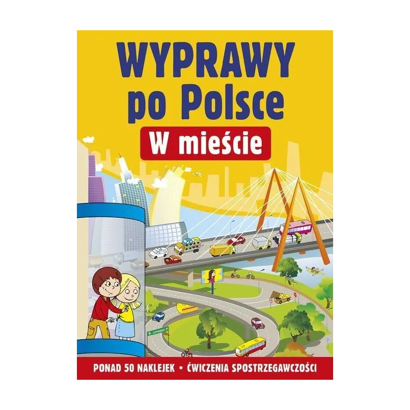 WYPRAWY PO POLSCE W MIEŚCIE 50 NAKLEJEK Ludwik Cichy