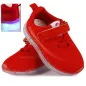 Sportowe Adidasy Na Rzep Led Czerwone Rozmiar 24