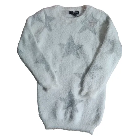 Sweter Dziewczęcy Biały Tunika Gwiazdki 116Cm Cool Club Sweter Dziewczęcy Biały Tunika Gwiazdki 116Cm Cool Club