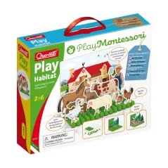 UKŁADANKA MAGNETYCZNA MONTESSORI ZABAWA ZE ŚRODOWISKIEM 3+