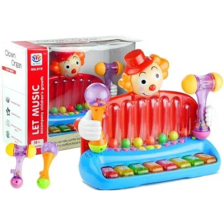 Pianinko Klaun Organki Grzechotki 18M+ Pianinko Klaun Organki Grzechotki 18M+