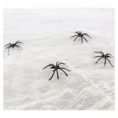 Pajęczyna Sieć Biała Dekoracyjna Halloween