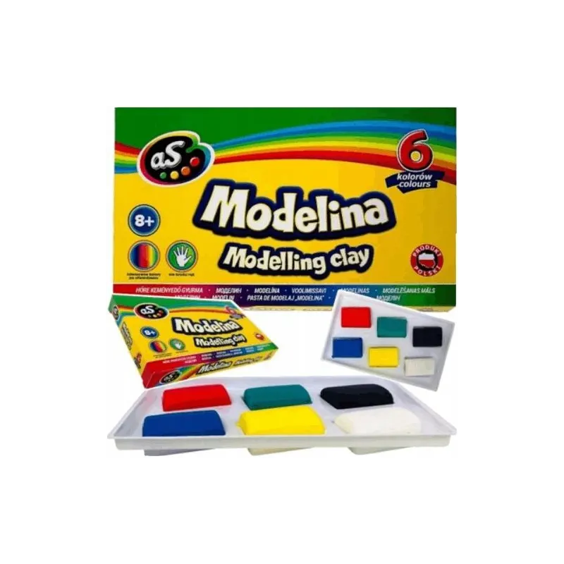 MODELINA 6 KOLORÓW ASTRA 8+