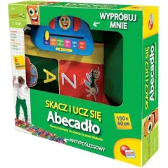 ABECADŁO INTERAKTYWNA MATA EDUKACYJNA KAROTKA SKACZ I UCZ SIĘ 2+