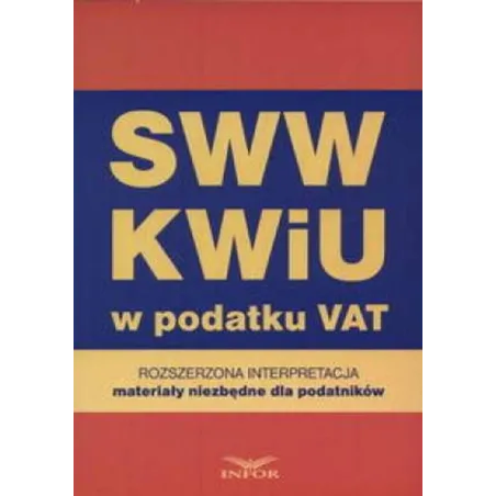 SWW KWIU W PODATKU VAT