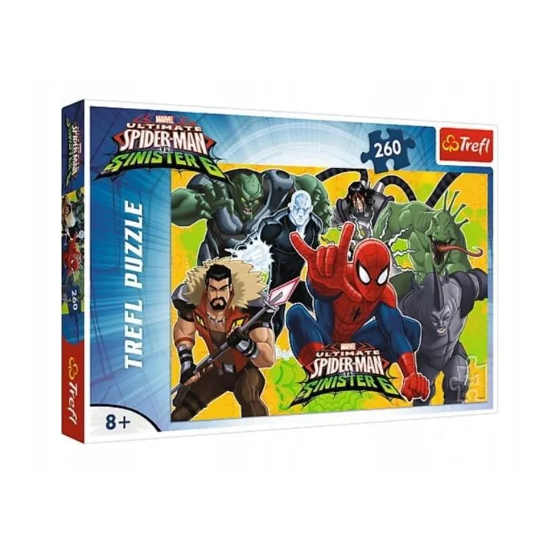 SPIDER-MAN W AKCJI PUZZLE 260 ELEMENTÓW 8+