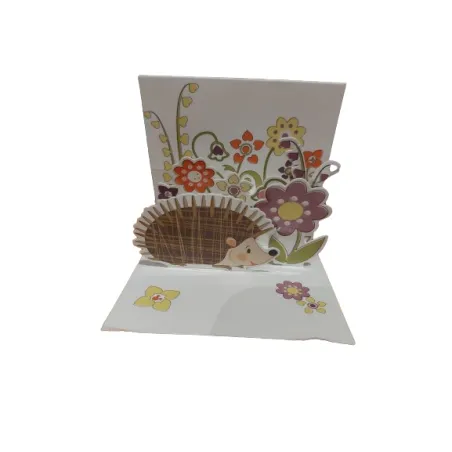 Karnet Okolicznościowy Happy Birthday 3D 7.5 X 7.5 Cm