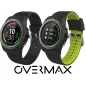 OPASKA DO ZEGARKA OVERMAX TOUCH 5.0 CZARNO-ZIELONA