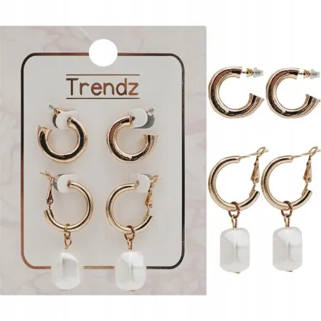 Eleganckie Kolczyki Trendz 2Szt. Eleganckie Kolczyki Trendz 2Szt.