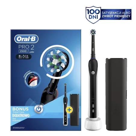SZCZOTECZKA ELEKTRYCZNA ORAL-B PRO 2 2500 BLACK EDITION