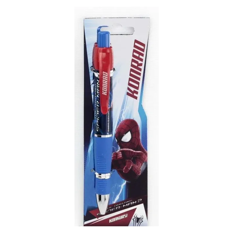 DŁUGOPIS IMIENNY KONRAD SPIDER-MAN NIEBIESKI