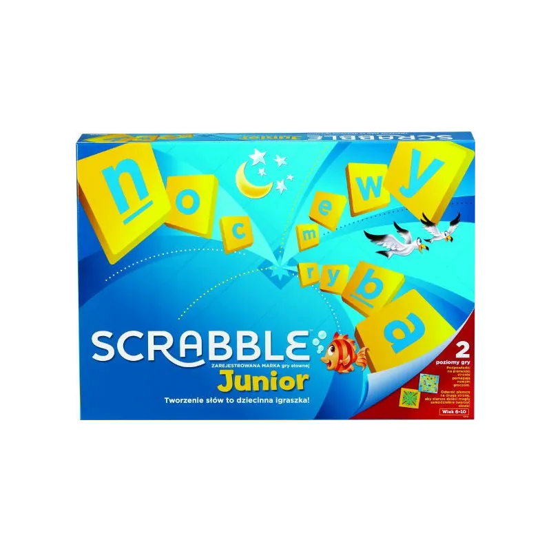 SCRABBLE JUNIOR GRA LOGICZNA 6+